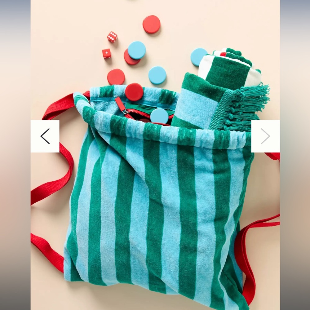 Anthropologie Towel Board Game Set